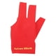 thumbnail image 2 of Guante deportivo Jadeshay para taco de billar guantes de 3 dedos artesanía excepcional material Poliuretano Tamaño promedio, 2 of 14