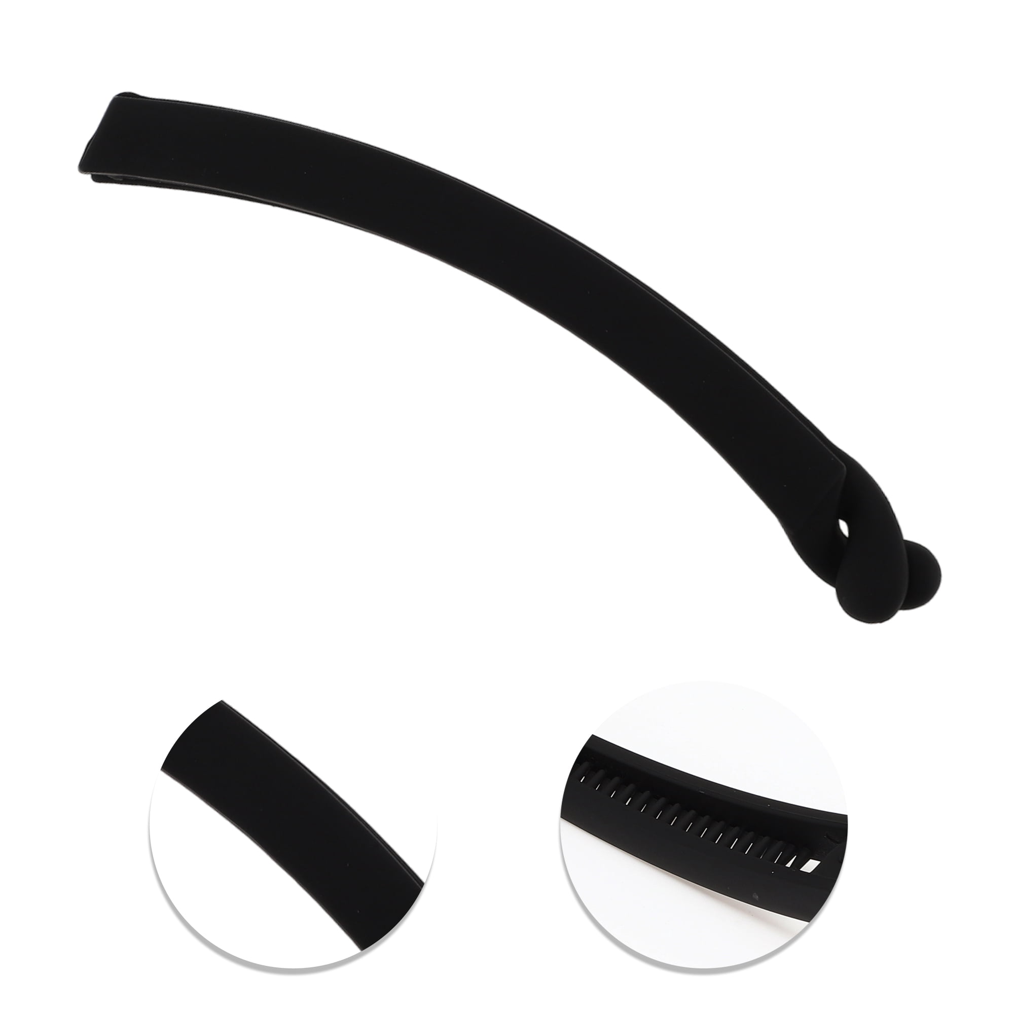 Unique Bargains Fashion Elegant Hair Clips Hairdo Clip for Women Girls Black