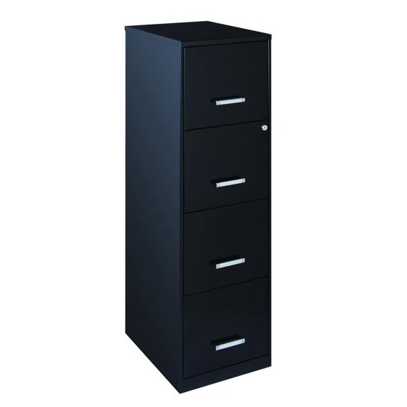 Archivero Metálico Hirsh Armado 4 Gavetas Carta Negro Hirsh 4 CAJONES TAMAÑO CARTA NEGRO