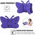 thumbnail image 4 of iPad Mini Case, iPad Mini 2 Case, iPad Mini 4 Case for Kids, Adorable Butterfly Wings Doubles as Kickstand Carrying Tablet Protective Case Cover for i, 4 of 4