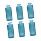 thumbnail image 5 of 6 jarrones de cristal con forma de capullo, contenedores decorativos para plantas, mini jarrones para sala de estar. Azul cielo, 5 of 8