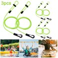 thumbnail image 1 of Barco Recreo Barco Pesca Remo Kayak Tabla Surf Barco Inflable Cuerda Remo 2 Uds. (verde), 1 of 8