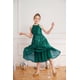 thumbnail image 3 of Vestido de fiesta verde con lentejuelas para niñas GRACE KARIN 7Y, 3 of 8