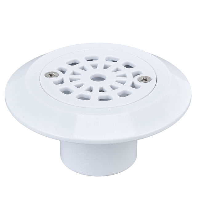 Desagüe de piscina, salida de agua de piscina de plástico, entrada de agua de piscina, accesorio de drenaje de entrada de agua, diseño personalizado blanco