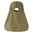 thumbnail image 4 of BASSDASH Foldable UPF 50+ Fishing Hats with Removable Neck Flap FH12, 4 of 8