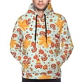 thumbnail image 4 of Hoodies for Men - Hearts And Autumn Leaves Long Sleeve Comfrt Men'S Fashion Hoodies & Sweatshirts, Sweatshirts for Men Hoodies Pullover Clothing Clothes with Pouch, 4 of 7