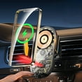 thumbnail image 1 of ZZkhGo Car Wireless Fast Charger Car Ornament Jewelry Navigation Support Frame Car Cell Phone, 1 of 5