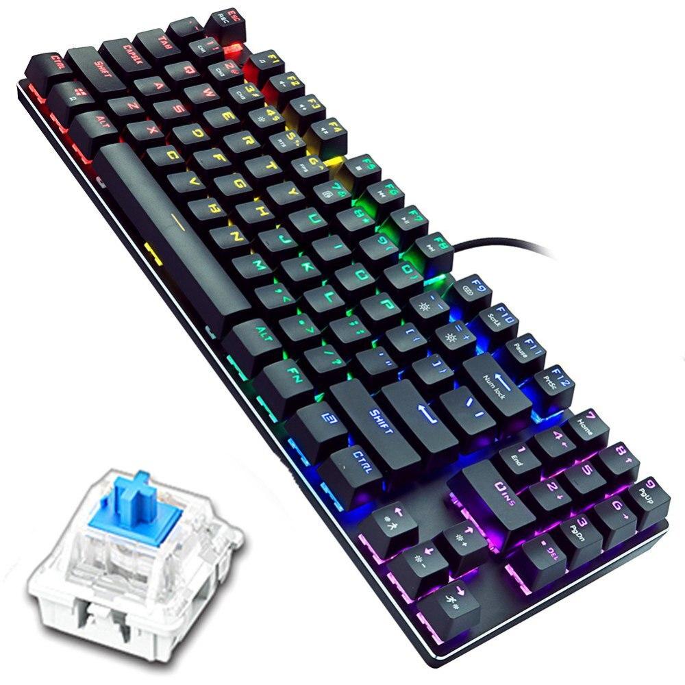 Key Wired Gaming Keyboard Mechanical Keyboard For Desktop Computer Pc Gamer Walmart Com