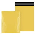 thumbnail image 4 of 8"x10" (20cm x 26cm) 400pcs Yellow Poly Bag Mailers Plastic Packaging Mailing Shipping Bag Waterproof and Tear-Proof Strong Self Adhesive Multipurpose Envelope Small Medium Large, 4 of 7