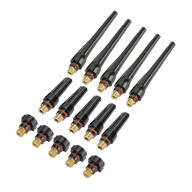 15pcs Back Caps for WP-17/18/26 TIg Welding Torch (57Y02 Long, 57Y03 Medium, 57Y04 Short)