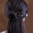 thumbnail image 3 of SPRING PARK Wooden Hair Pick Stick Barrette Retrowith Tassels Girls Wooden Hair Stick Jewelry, 3 of 7