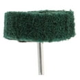 thumbnail image 1 of Herramientas rotativas de cepillo no tejido de vástago de 6 mm Herramientas rotativas para eliminar escoria de polvo de 60 x 25 x 6 mm verde Macarena  Rueda abrasiva no tejida, 1 of 8