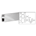 thumbnail image 6 of CRL SDH980BA Brite Anodized Deluxe Shower Door Header Kit - 95", 6 of 6