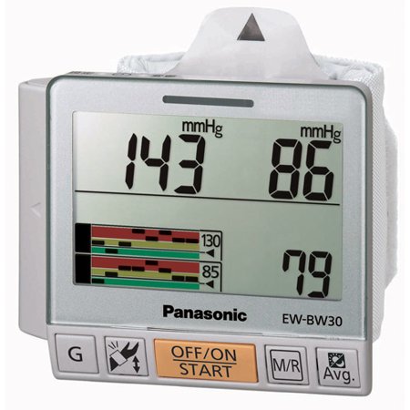 Panasonic EW-BW30S Wrist Blood Pressure Monitor Trend Grapg Chart Display