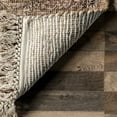 thumbnail image 2 of Rugs USA Lennox Persian Medallion Tassel Area Rug, 7' 6" x 9' 6", Luster Brown, 2 of 9