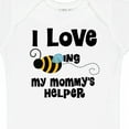 thumbnail image 4 of Inktastic My Mommy's Helper Little Bee Kids Boys or Girls Baby Bodysuit, 4 of 5