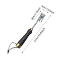 thumbnail image 3 of Portable Garden Weeding Manual Remover wirh Long Handle for Yard Soil Cultivation and Root Extraction, 3 of 4