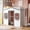 White+gray, variant on Harper & Bright Designs Twin Size House Loft Bed with Window and Door, Solid Wood Playhouse Loft Bed Frame with Full Length Guardrail, White gray