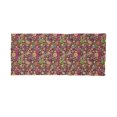 thumbnail image 2 of Groovy Neck Gaiter, Hippie Paisley Leaves, Unisex, Multicolor, by Ambesonne, 2 of 3