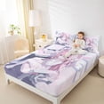 thumbnail image 3 of Erosebridal Pink Cartoon Girl Bed Sheets,Kawaii Japanese Pattern King Sheets For Kids 4pcs, 3 of 6