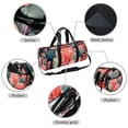 thumbnail image 2 of Coral Basketball Bag, Carry on Bag, Weekender Bag, Yoga Bag - Sports Duffel Gym Bag, Size 17.7 Inches with Interior Zipper Pocket and Large Capacity, 2 of 6