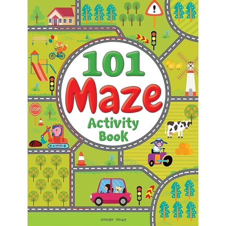101 Maze Activity Book: Fun Activity Book for Children (Paperback)