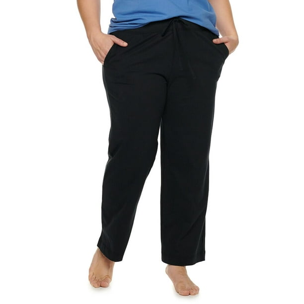 Jockey - Jockey Women's Plus Size Everyday Essentials Pajama Pants ...