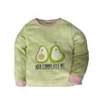 thumbnail image 2 of Pijama Kiss Aplicación Bordada para Niña Aguacates Baby Kisses Pijama1781, 2 of 5