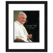 Pope John Paul Sainthood Framed Photo by Photo File