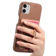 thumbnail image 4 of Case for FOXDOCK iPhone 12 Mini , Leather, Bear Ring, Card Holder, 4 of 4