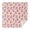 Pink Cow Strawberry, variant on White Cow Heart Pattern Square Tablecloth,Waterproof Square Table Cover,Wipeable Spillproof Washable Table Cover for Home Kitchen Party Decor 42"X42"(107x107cm)