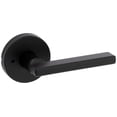 thumbnail image 1 of Cerradura de puerta Kwikset 730HFLRDT-514 Halifax con palanca de privacidad, color negro, 1 of 9