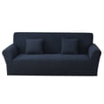 thumbnail image 1 of 2024 Jacquard Stretch Sofa Slipcover Textured Non Slip Couch Cover  Loveseat  Dark Gray, 1 of 6