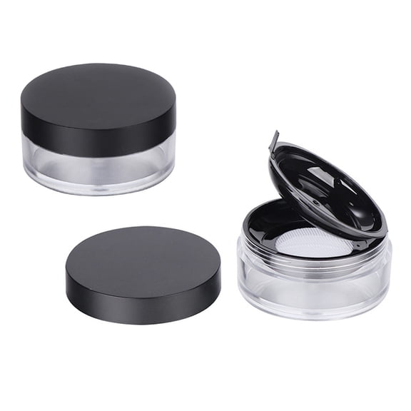 unbranded 2 Pcs Floss Aquarium Portable Powder Container