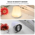 thumbnail image 4 of RUXAN Night Lamp for Bedroom-Rechargeable,  Dimmable Warm Light, With Touch Sensor, for Baby Sleep, Bedside Mini Table LED Lamps, 4 of 7