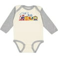 thumbnail image 3 of Inktastic Train Big Bro Boys Long Sleeve Baby Bodysuit, 3 of 5