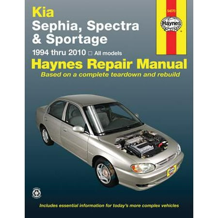 2000 Kia Sephia Review (Kia Sephia, Spectra and Sportage : Covering Sephia (1994 Thru 2001), Spectra (2000 Thru 2009) and Sportage (2005 Thru)