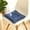 Blue-A, variant on JingChun Chair Cushions for Dining Kitchen Chairs 17 Inches Seat Cushion Pads Warm Thick Polyester Comfort Chair Cushions for office with Ties