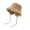 Coffee, variant on Jamicy Winter Bucket Hat with Ear Flap Fluffy Faux Fur Fisherman Cap for Women Men Solid Color Style Keep Warm Hats