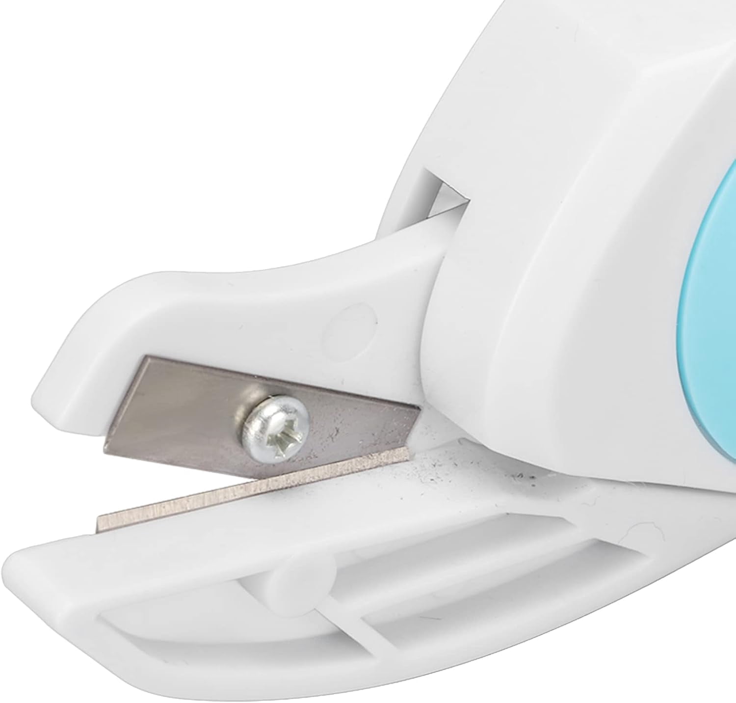 IULAVP Electric Scissors, Cordless Scissors Portable, Electric Cutter with Craft Scissors Ergonomic Handle, Metal Blade for Cut Through Leather, Felt, Paper, Fabric and Hard Materials.