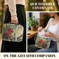 thumbnail image 3 of TSOVTHRID Cardinal Forest Butterfly Floral Print Bible Cases for Women Men, Bible Cover Case with Portable Handle, Lightweight Quilted Church Bag for Bibles Study Accessories, 3 of 7