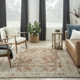 thumbnail image 4 of Nourison Petra 7'10" x 10'4" Rust Indoor Rug, 4 of 11