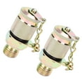 thumbnail image 3 of Loewten High Pressure Hose Fitting Measuring Point Coupling Tool, Hydraulic Hose Connector 2Pcs Hydraulic Test Adapter For Lubrication Pressure System, 3 of 8