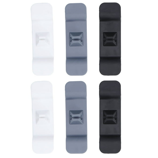 TKSE 6Pcs Kitchen Cable Keeper Silicone Multipurpose Kitchen Cord Organizer for Kitchens