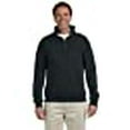 thumbnail image 3 of Jerzees Mens NuBlend Super Sweats Quarter-Zip Cadet Collar Sweatshirt, 3X, 3 of 6