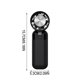 thumbnail image 3 of Digital Display Mini Handheld Fan USB Portable Outdoor Standable Three-speed Turbine Handheld Fan, 3 of 5