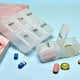thumbnail image 1 of Organizador Semanal de Vitaminas | Pastillero Portátil de Plástico Pequeño con Tapa Transparente | Compartimentos Extraíbles para Guardar Suplementos Diarios | Almacenamiento de Vitaminas Ideal para, 1 of 6