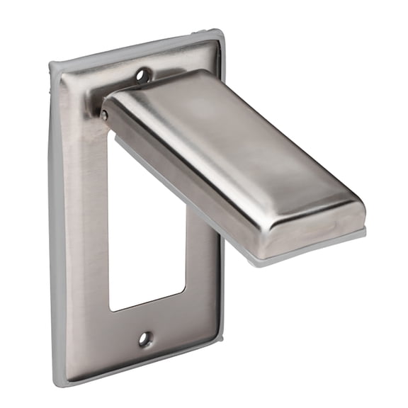 Marinco 7879CR-FI COVER, RECEPTACLE SS FOR GFCI (WP-26)
