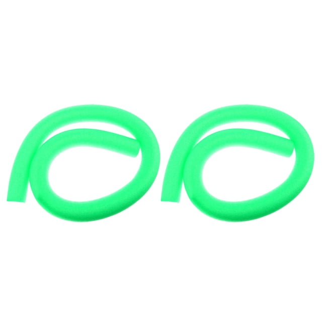 koolsoo 2 Pieces Lightweight Floating Swimming Pool Noodle Float Training Green