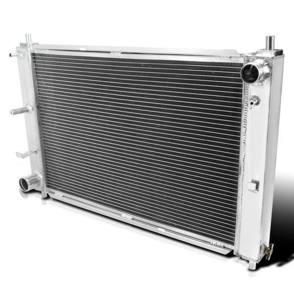 Spec-D Tuning 2 Core/Row Manual Transmission Aluminum Performance Cooling Radiator Compatible with 1997-2004 Ford Mustang